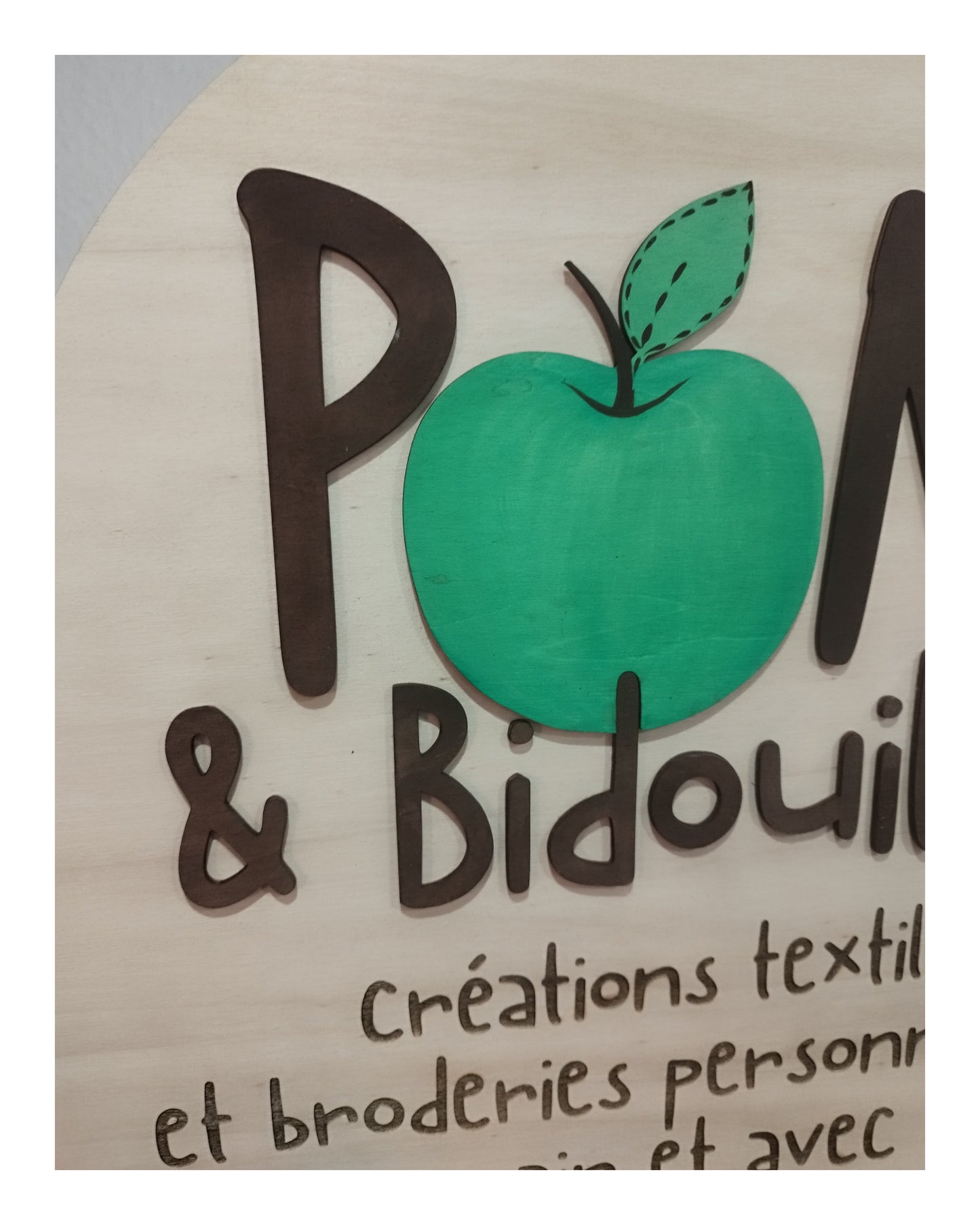 Panneau de stand pliable — Présentation artisanale