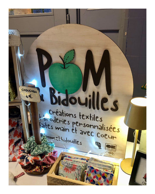 Panneau de stand pliable — Présentation artisanale
