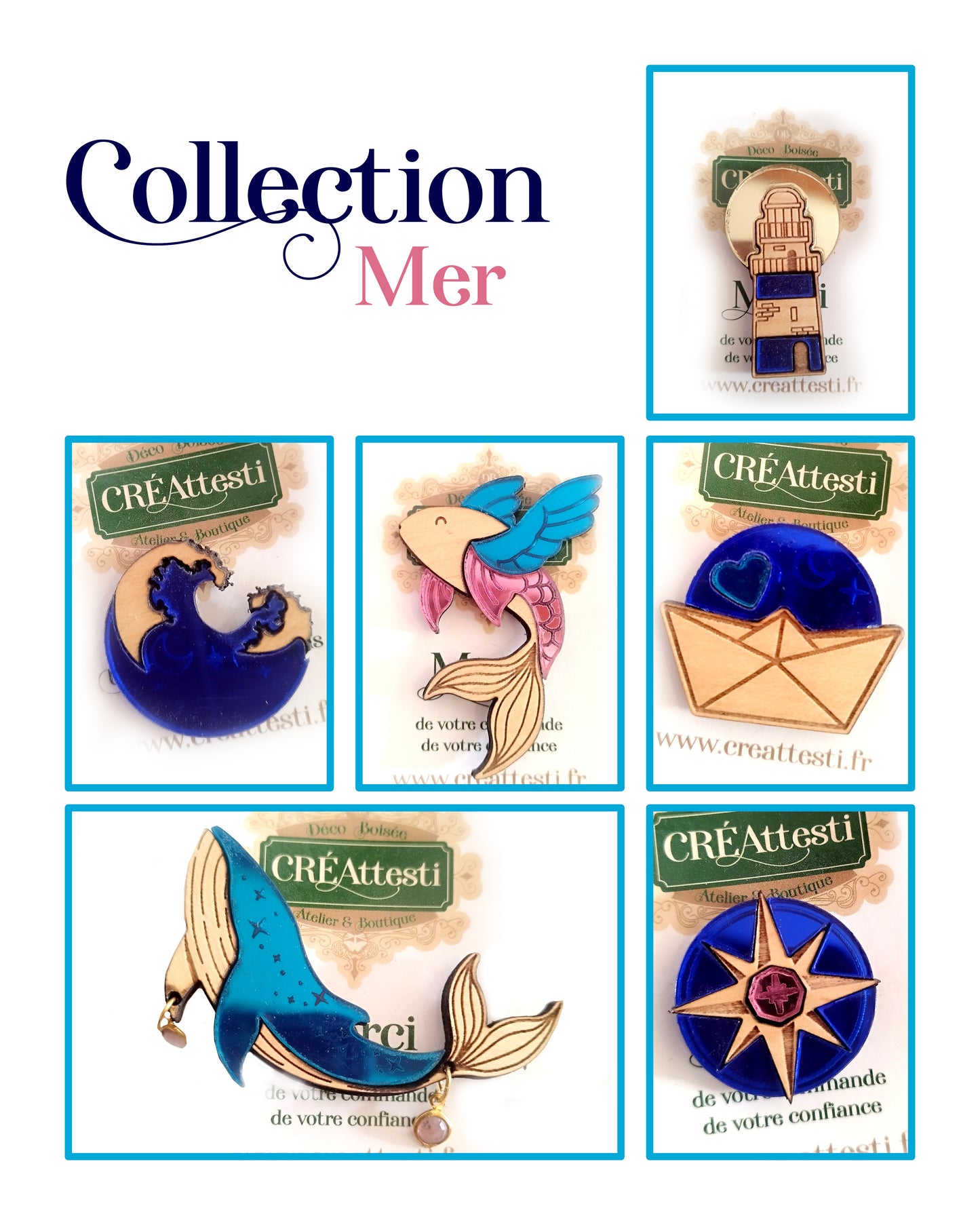 Pin's Collection Mer