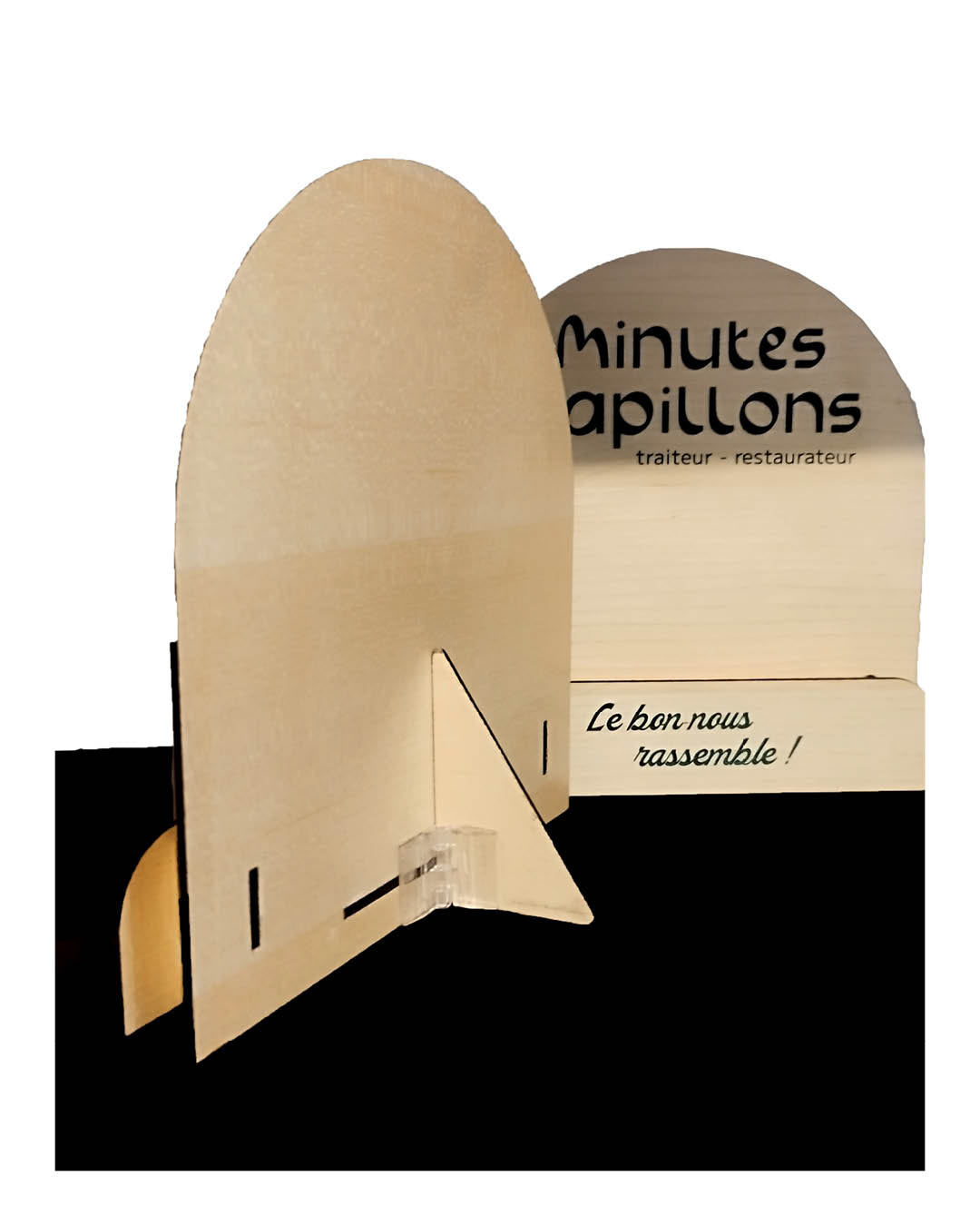 Présentoir pour Cartes de visites & Flyers - sur mesure