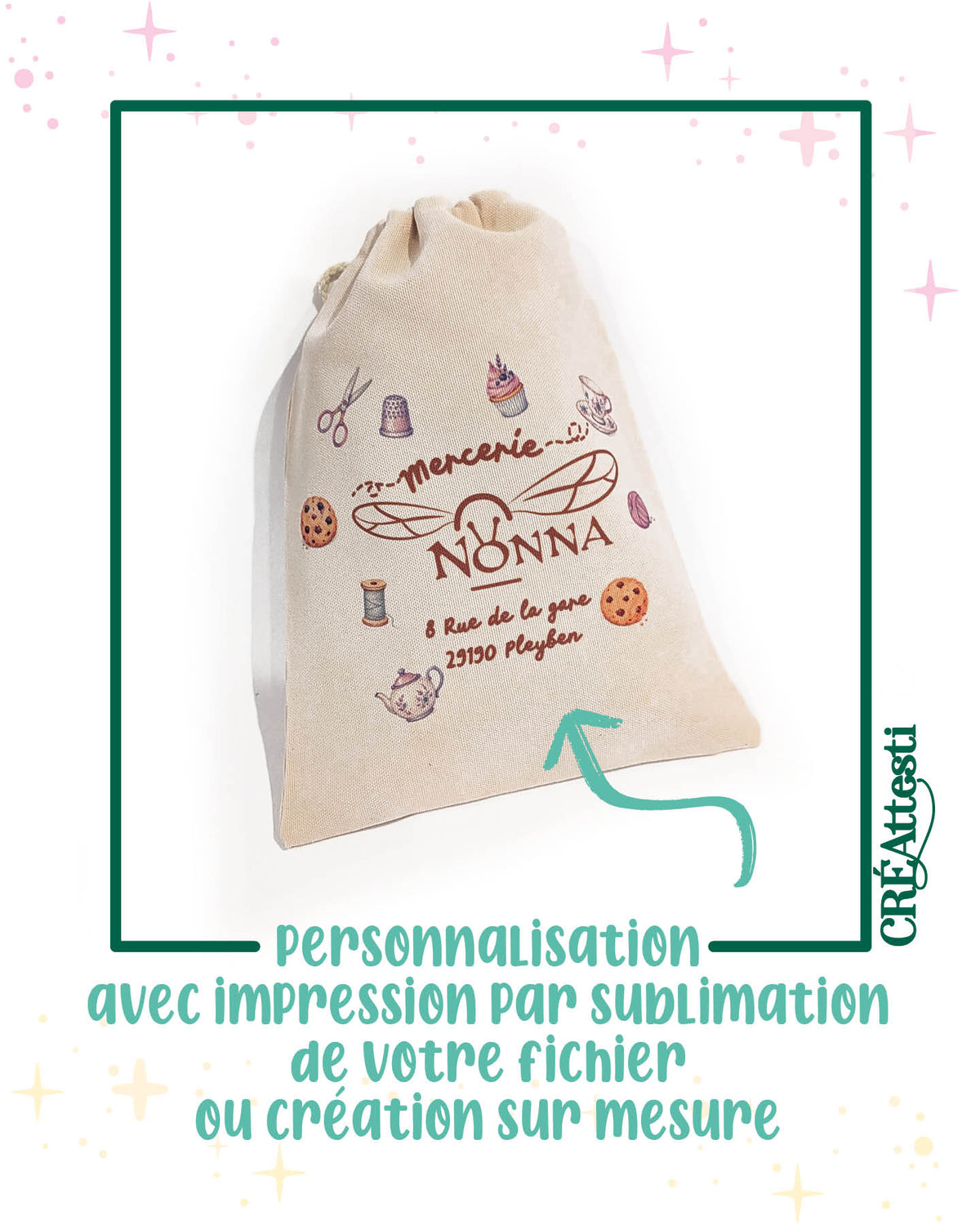 Pochon personnalisé