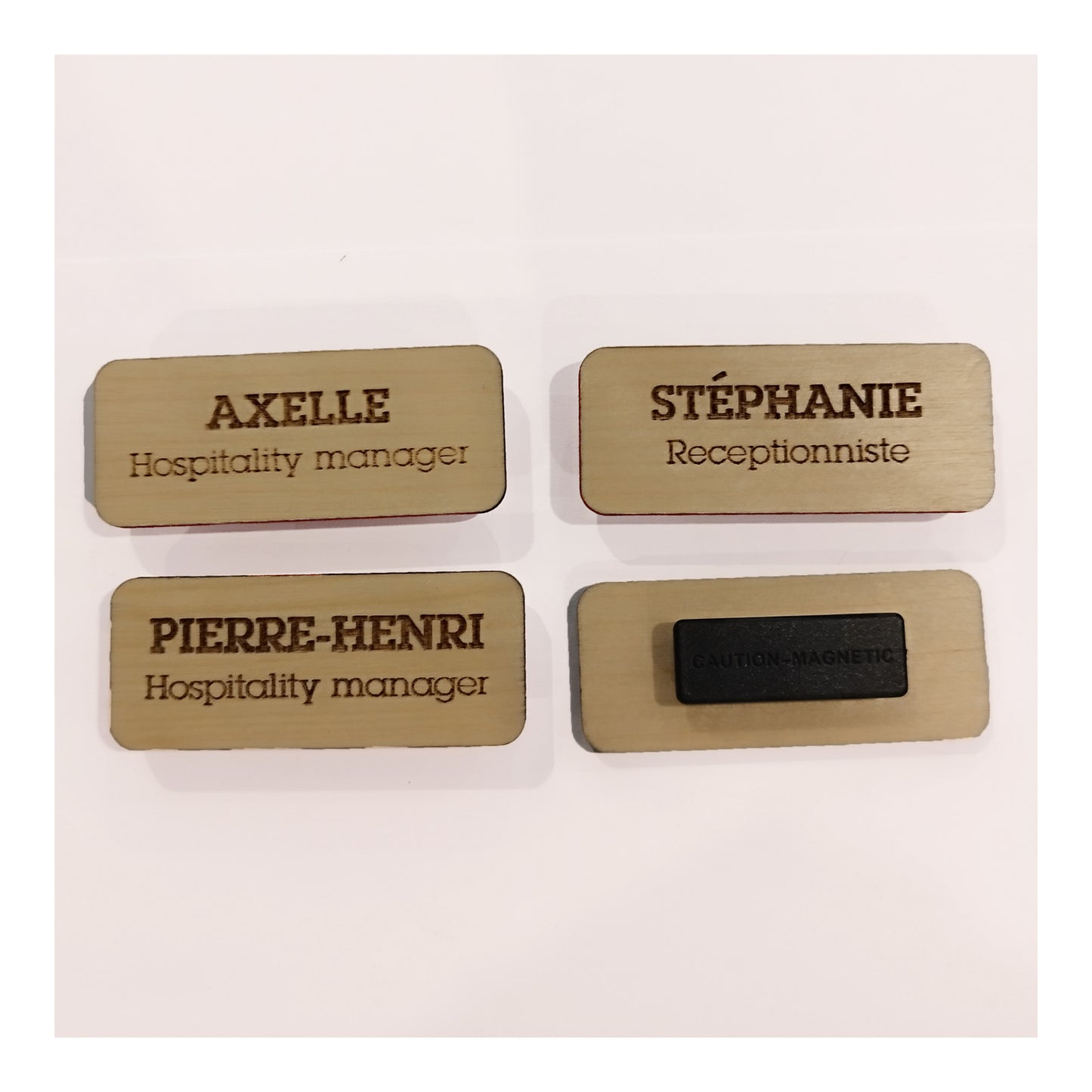 badges à personnaliser