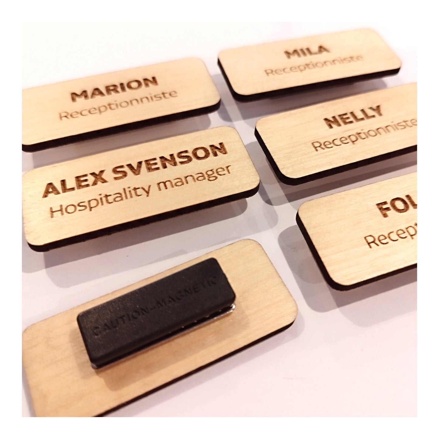 badges à personnaliser