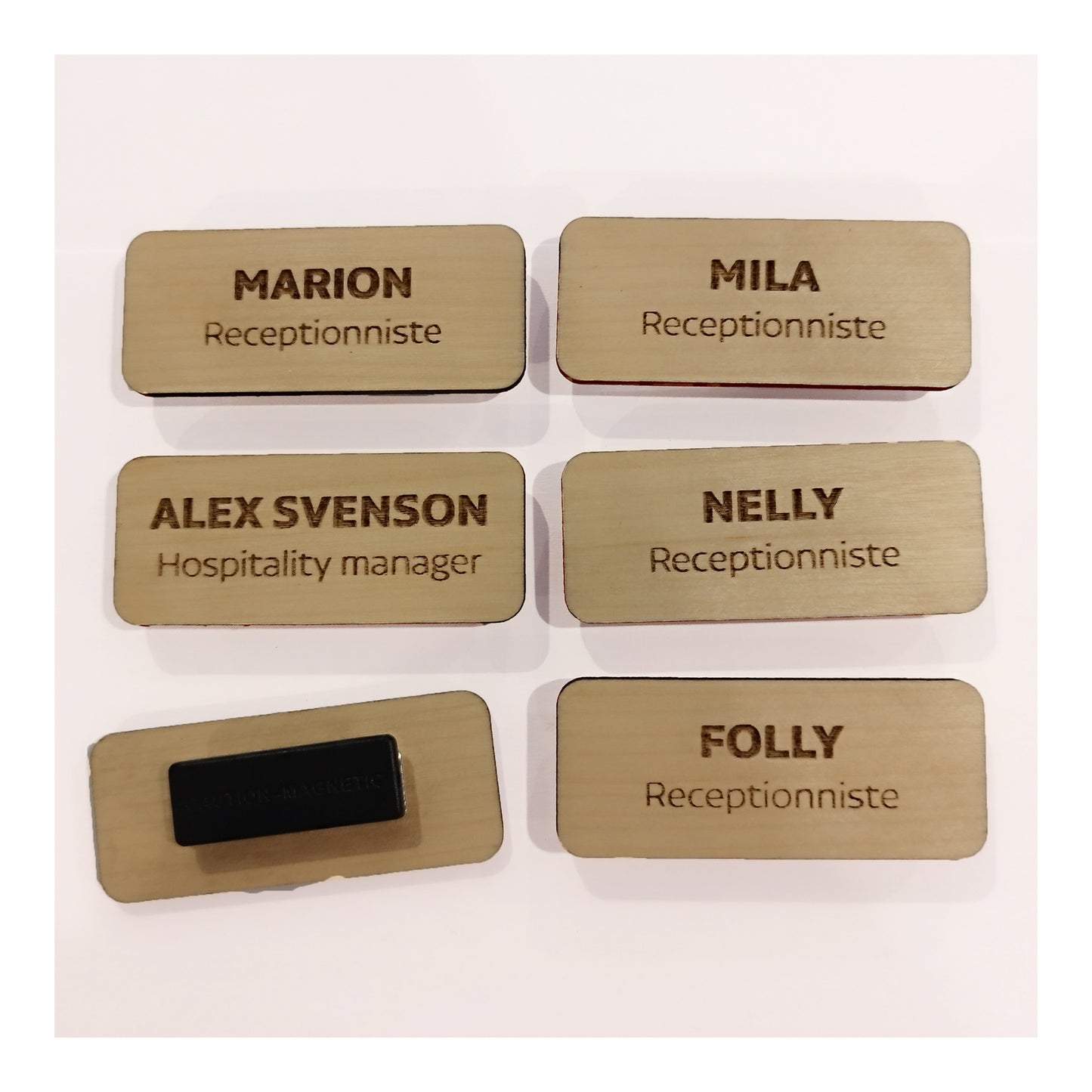 badges à personnaliser