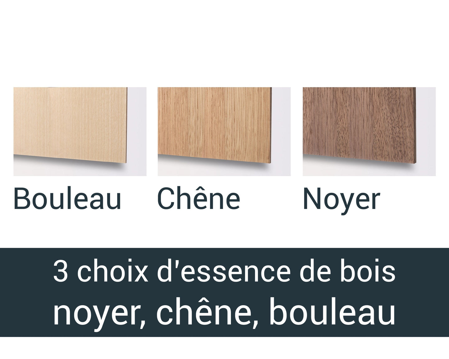 Bouton de manchette en bois