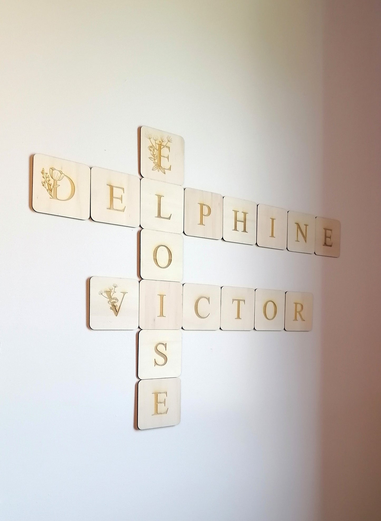 Les lettres SCRABBLE