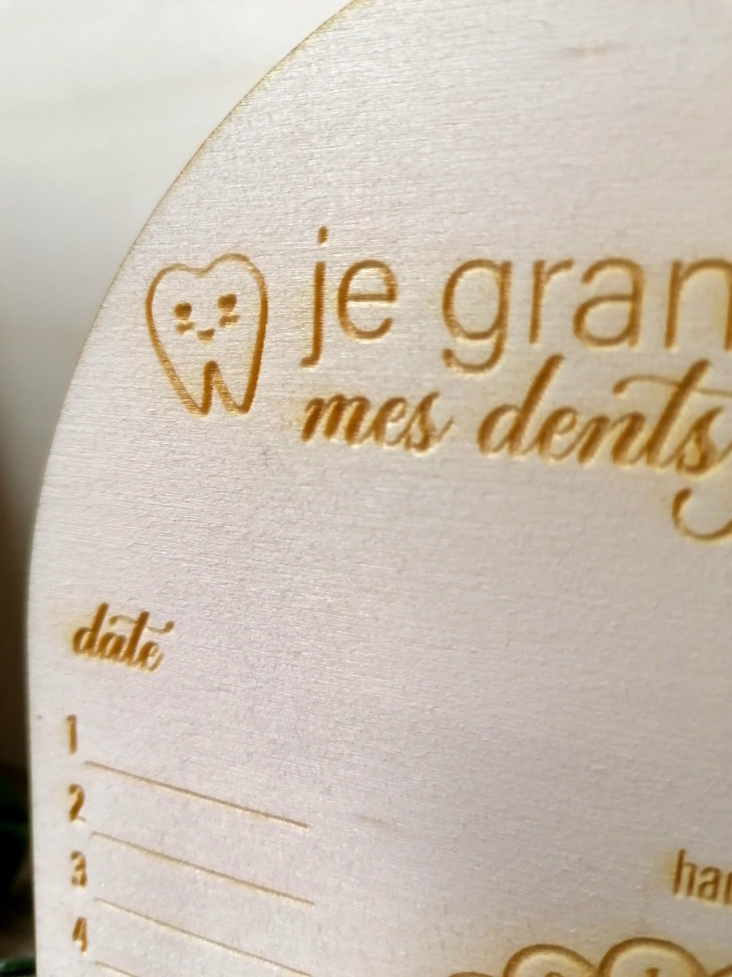 Je grandis, je perds mes dents !